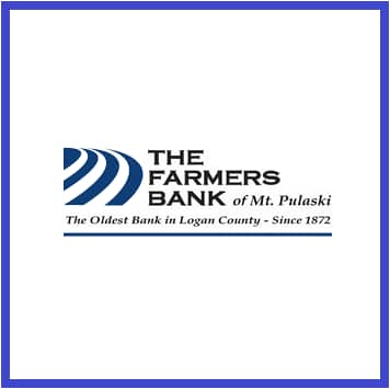 The Farmers Bank of Mt. Pulaski Logo