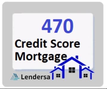470 credit score mortgage