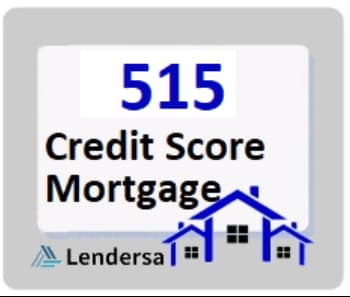 515 credit score mortgage