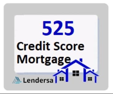 525 credit score mortgage