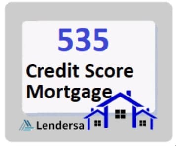 535 credit score mortgage