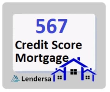 567 credit score mortgage