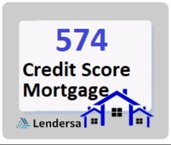 574 credit score mortgage