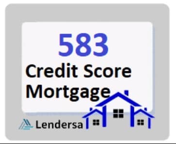 583 credit score mortgage