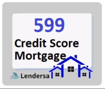 599 credit score mortgage