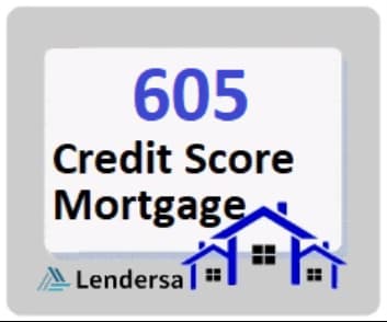 605 credit score mortgage
