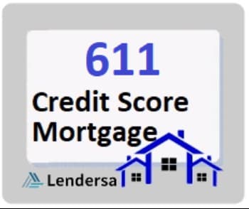 611 credit score mortgage