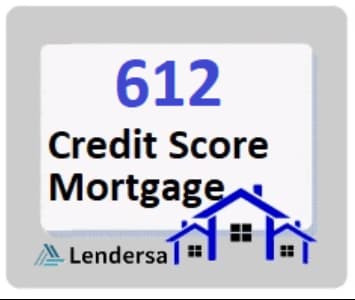 612 credit score mortgage