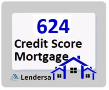 624 credit score mortgage