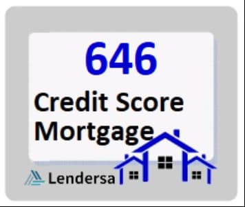 646 credit score mortgage