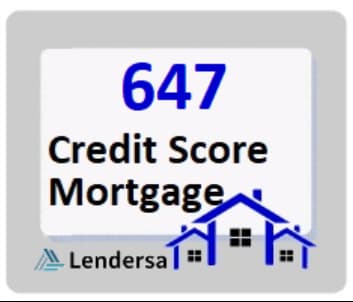 647 credit score mortgage