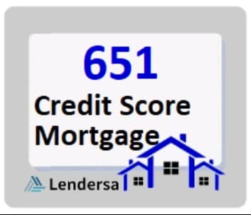 651 credit score mortgage