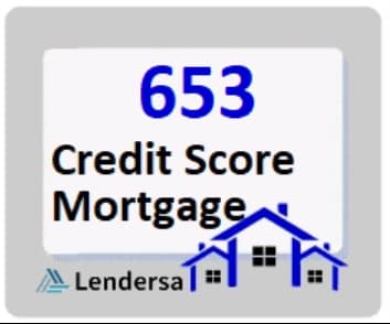 653 credit score mortgage