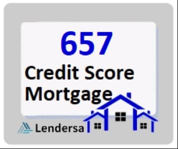 657 credit score mortgage