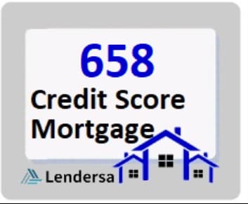 658 credit score mortgage