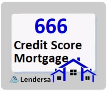666 credit score mortgage