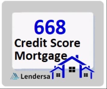 668 credit score mortgage
