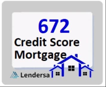672 credit score mortgage
