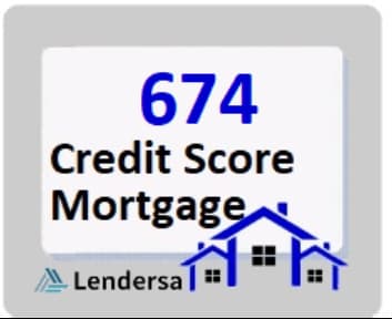 674 credit score mortgage