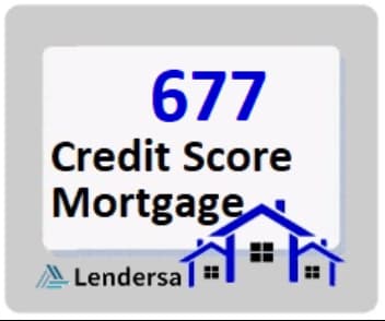 677 credit score mortgage