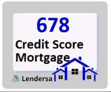 678 credit score mortgage
