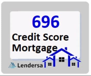 696 credit score mortgage