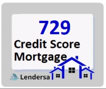 729 credit score mortgage