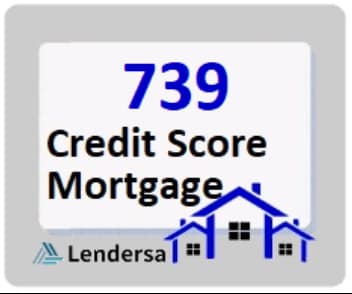 739 credit score mortgage