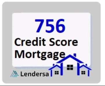 756 credit score mortgage