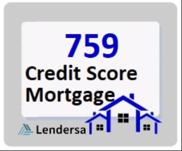 759 credit score mortgage
