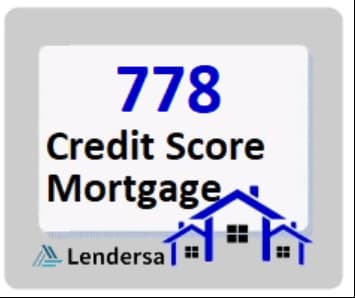 778 credit score mortgage