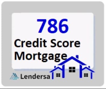 786 credit score mortgage