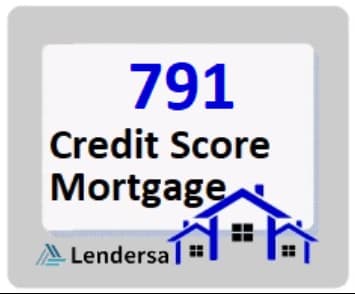 791 credit score mortgage