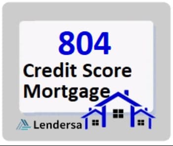 804 credit score mortgage