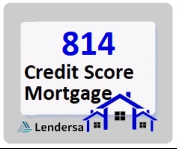 814 credit score mortgage