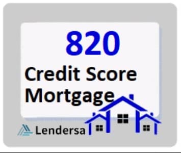 820 credit score mortgage