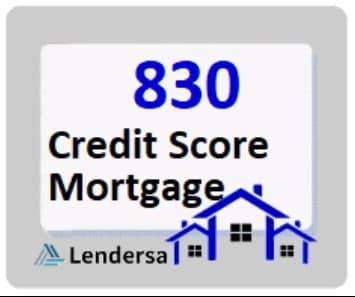 830 credit score mortgage