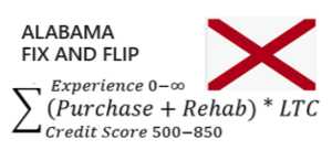 Fix And Flip calulator logo image for Alabama