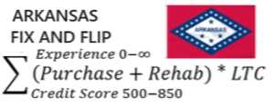Fix And Flip calulator logo image for Arkansas