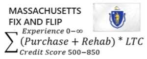Fix And Flip calulator logo image for Massachusetts
