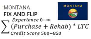 Fix And Flip calulator logo image for Montana