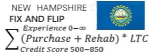 Fix And Flip calulator logo image for New Hampshire