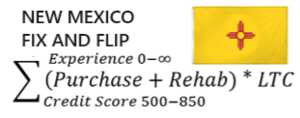 Fix And Flip calulator logo image for New Mexico