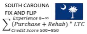 Fix And Flip calulator logo image for South Carolina