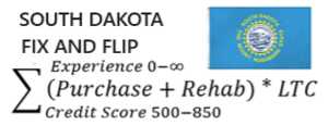 Fix And Flip calulator logo image for South Dakota