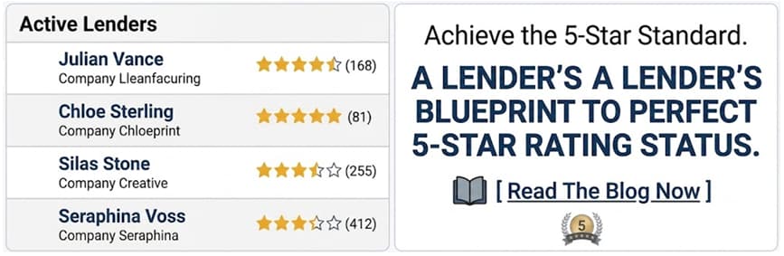 Lenders star rating guide