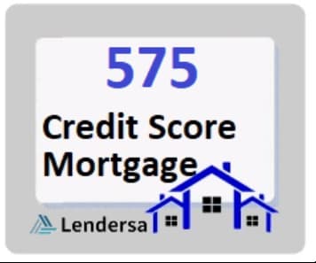 575 credit score mortgage