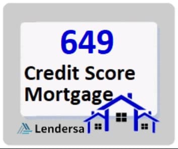 649 credit score mortgage