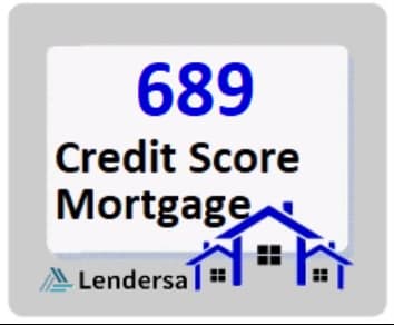 689 credit score mortgage