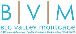 Caleb Parmenter - Big Valley Mortgage Logo